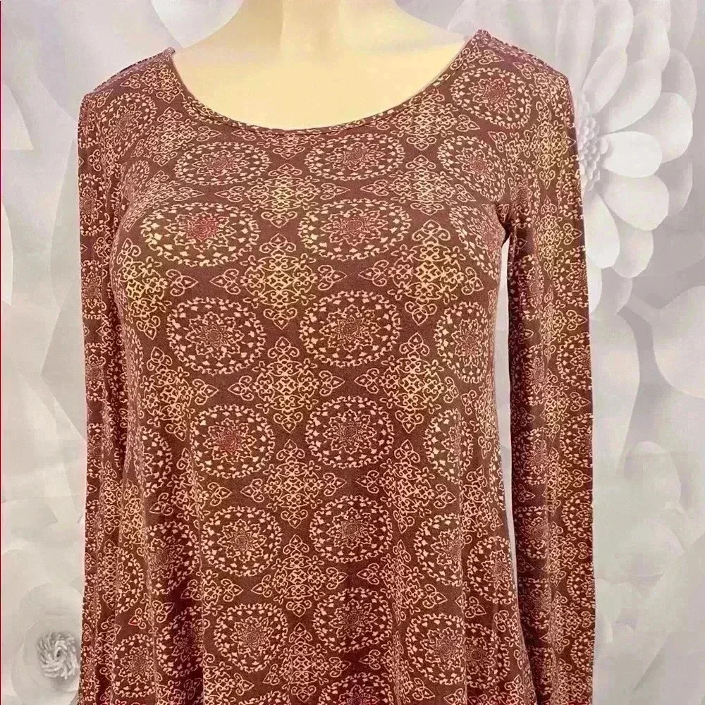 Forever 21 Bohemian‎ Medallion Print Dress